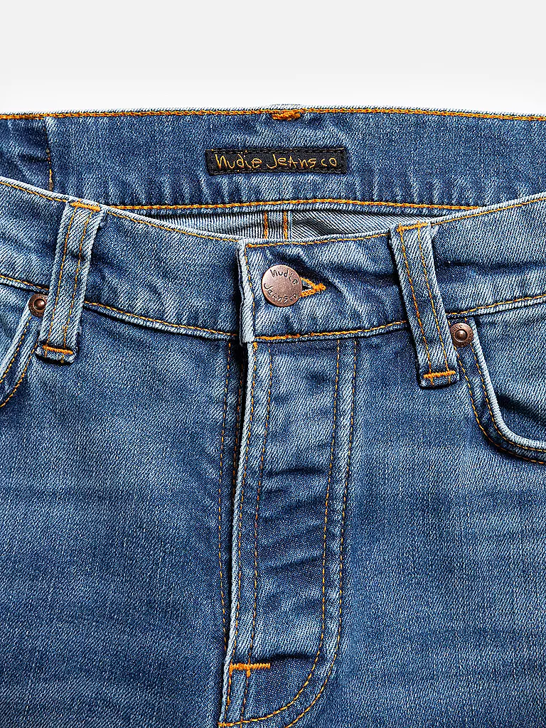 NUDIE JEANS Jeans Slim Fit GRIM TIM  blau
