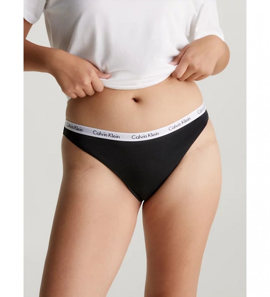 Pacote com 5 tangas Calvin Klein Carousel multicoloridas