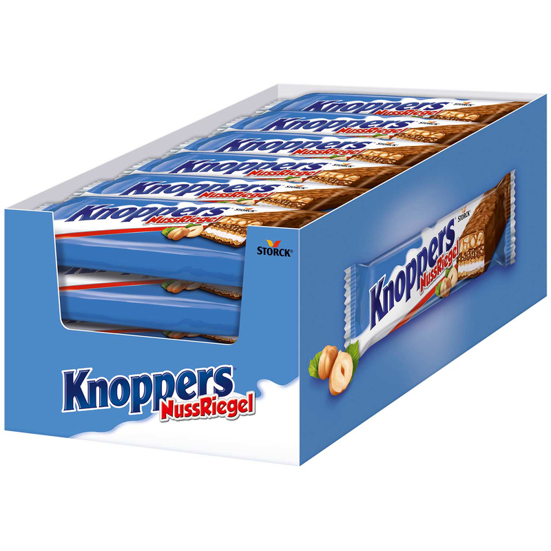 Knoppers Nussriegel, 40 g, 24 Stück