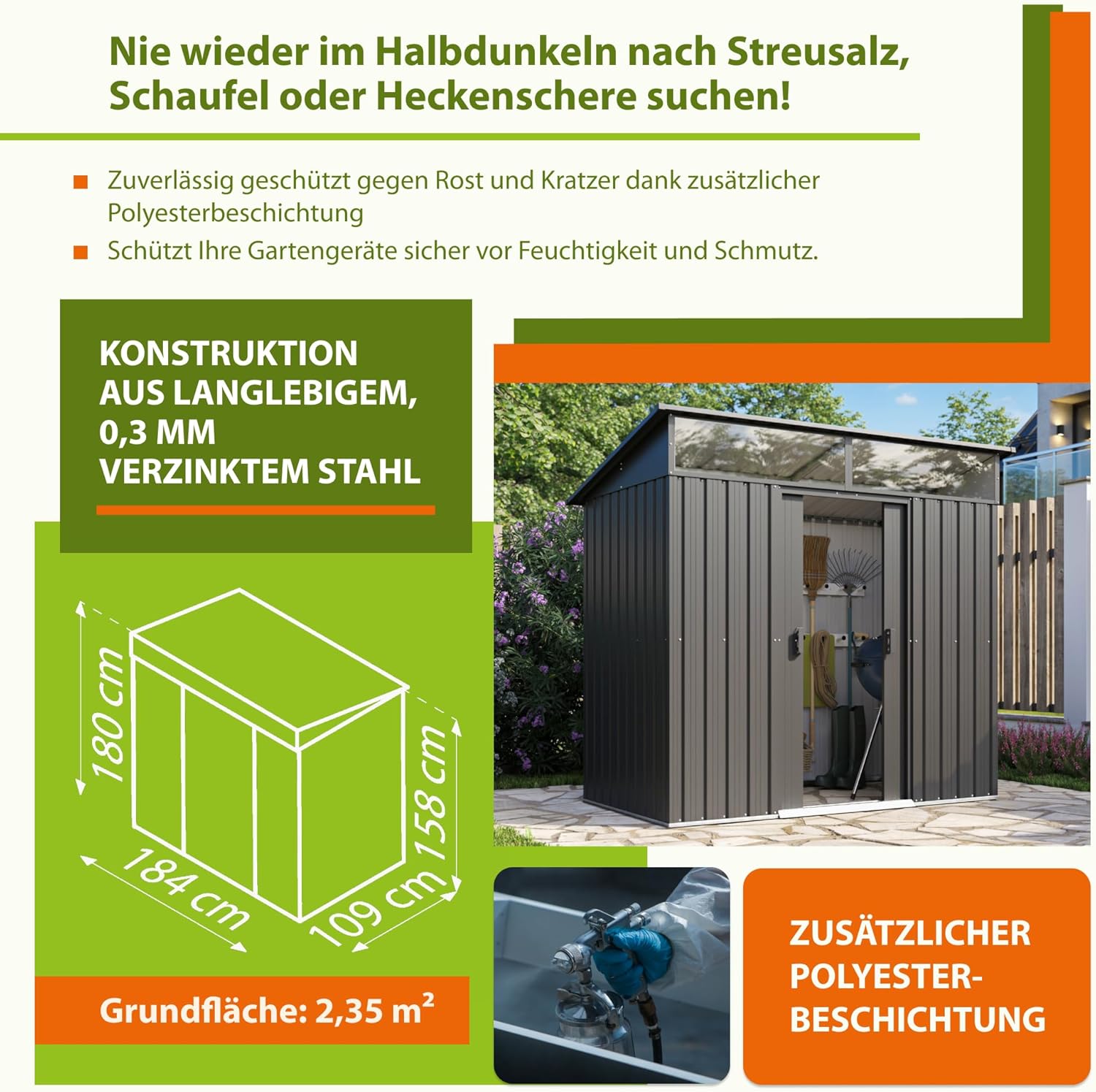 Gerätehaus Lüttich 64