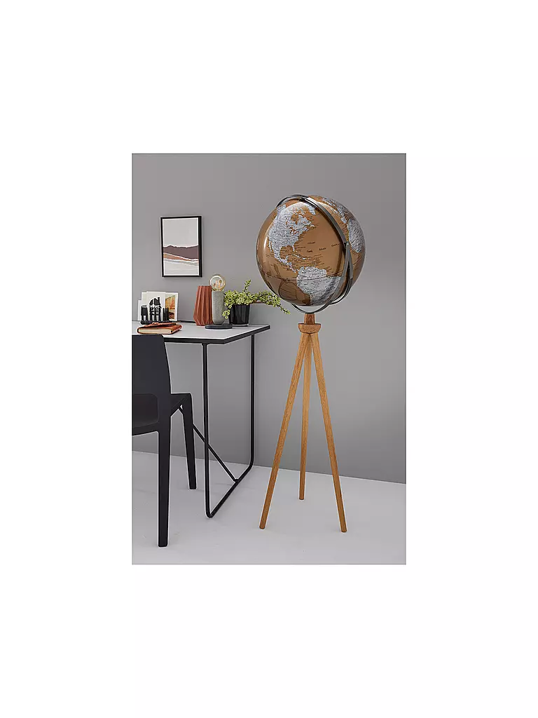 EMFORM Standglobus - Sputnik 43 cm bronze/silber keine Farbe