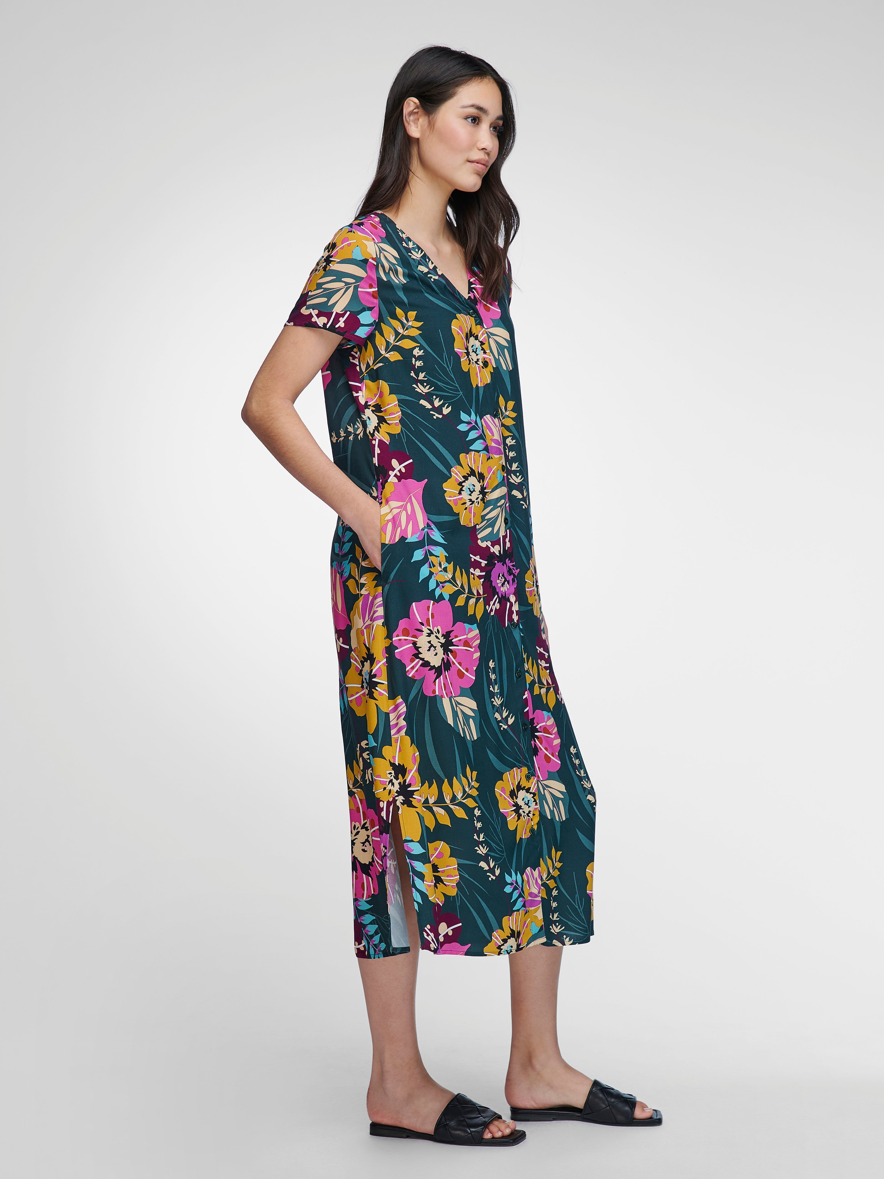 Kleid mit 1/2-Arm