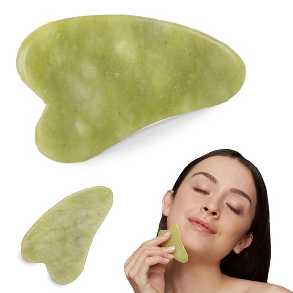 Gua Sha Sten / Jade Massage / Ansiktsmassage - Massera ansiktet