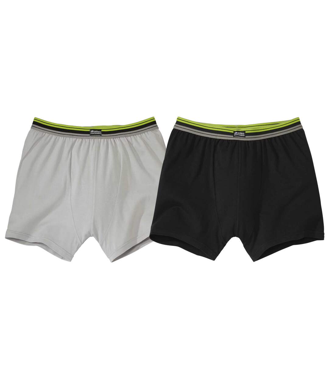 Lot de 2 Boxers Stretch Confort