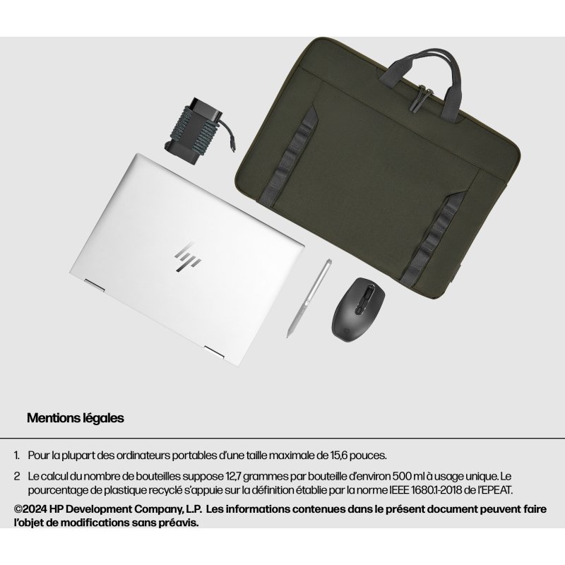 HP Housse modulaire pour PC portable 15,6 pouces