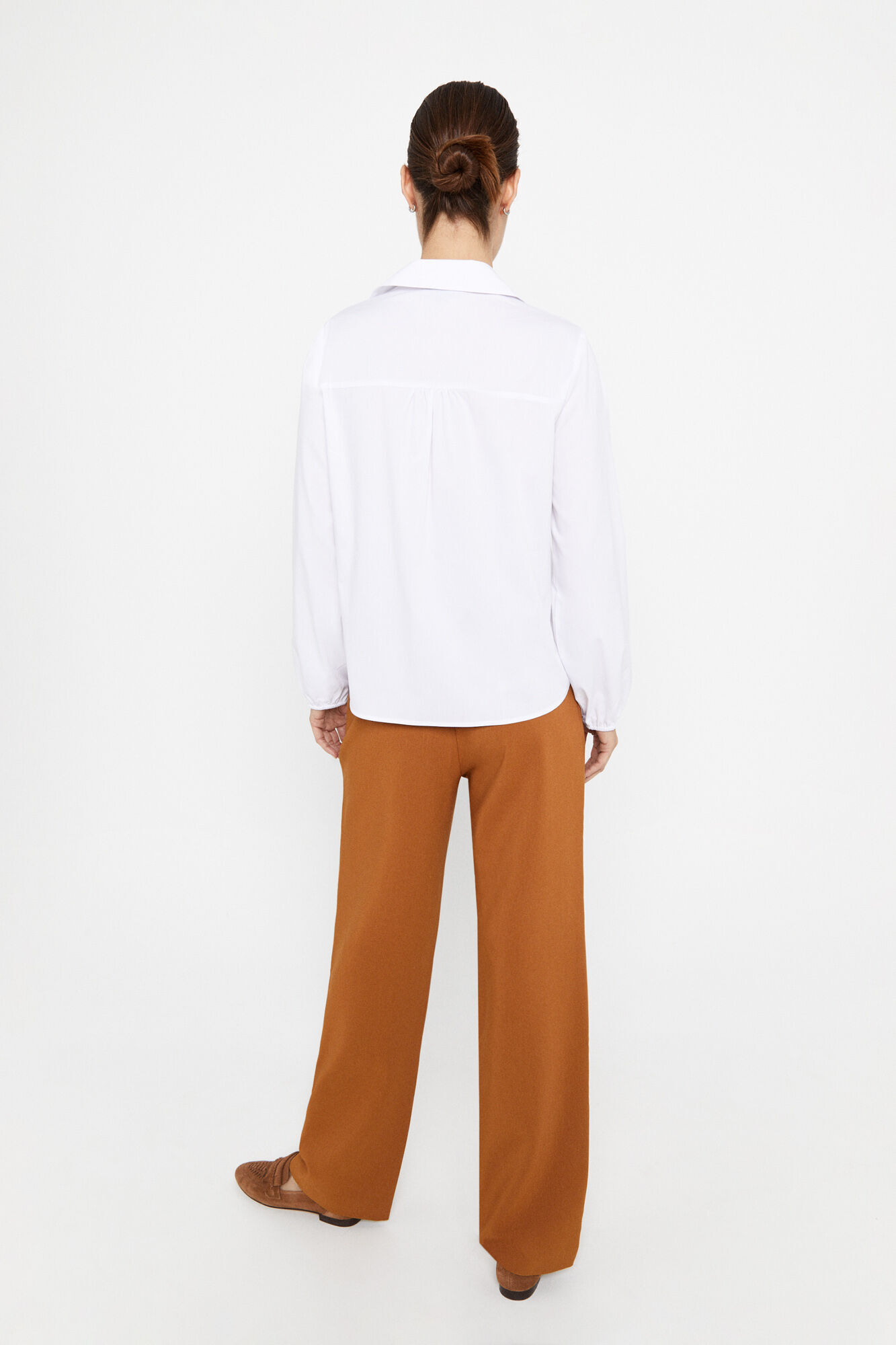 Camisa de algodão BCI - Branca