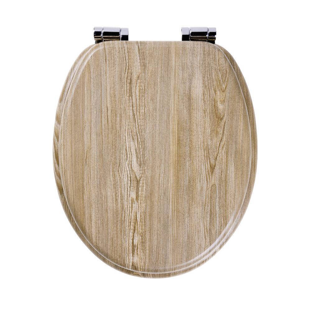 Tiger toiletbril Steigerhoutlook
