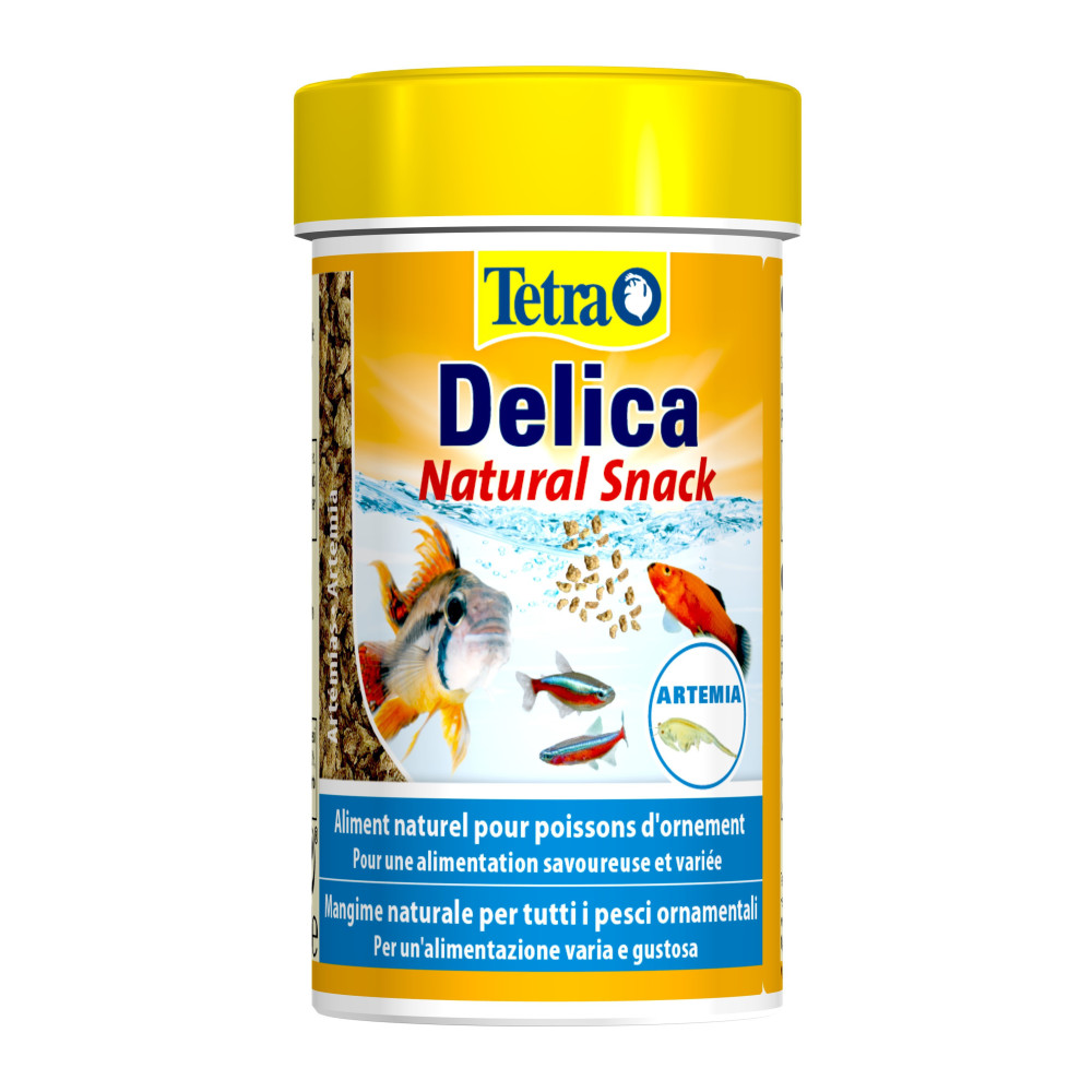 Delica artémias 11g - 100 ml nourriture pour poissons d'ornement