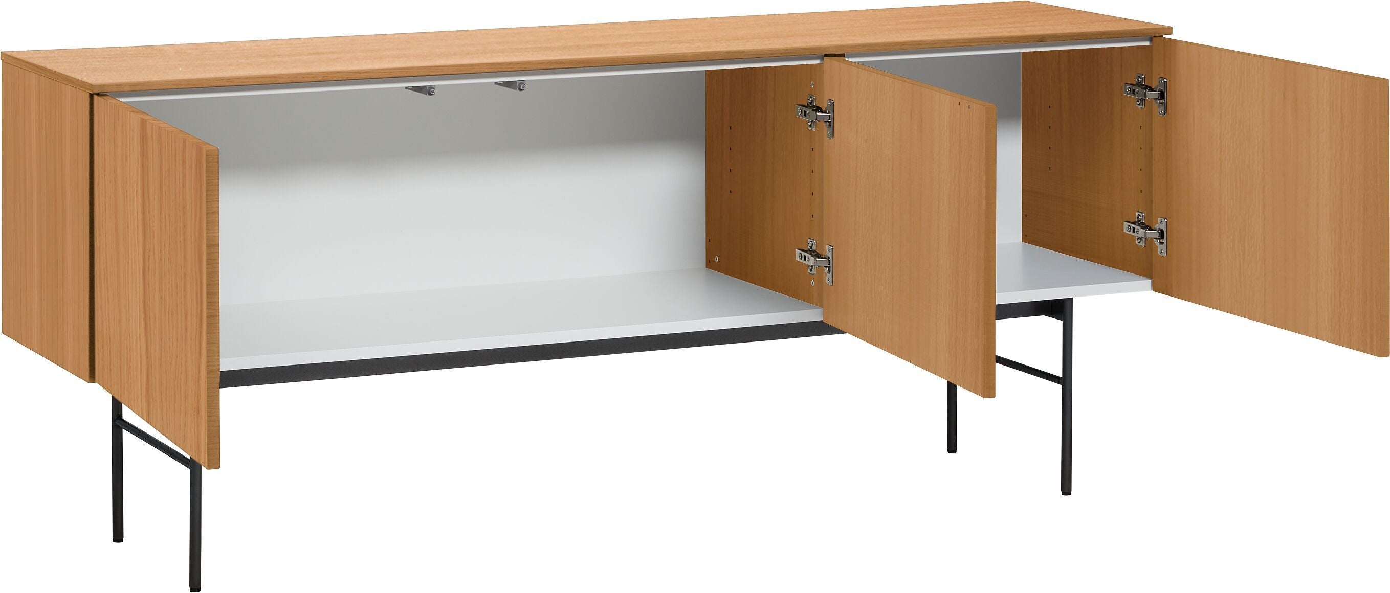 TILL Lowboard - Eiche / B: 168.0 cm x T: 41.0 cm x H: 68.0 cm