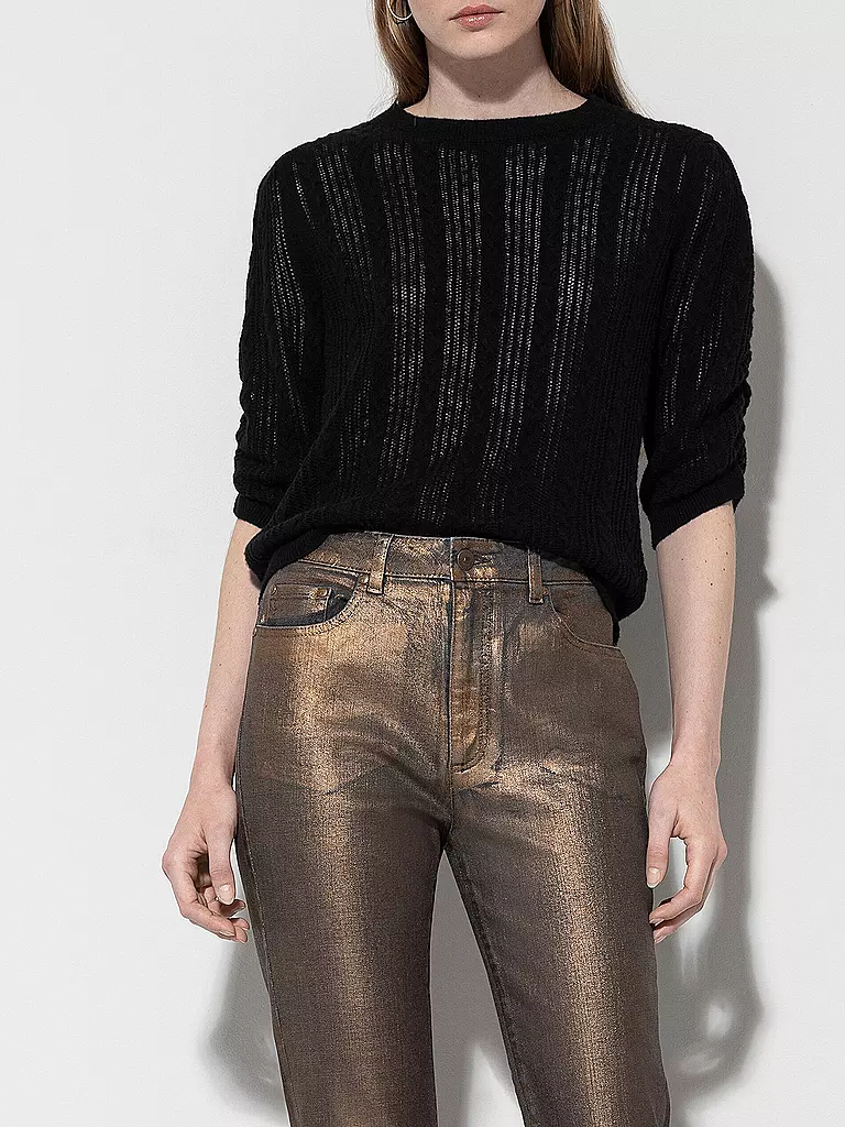 LUISA CERANO Pullover schwarz