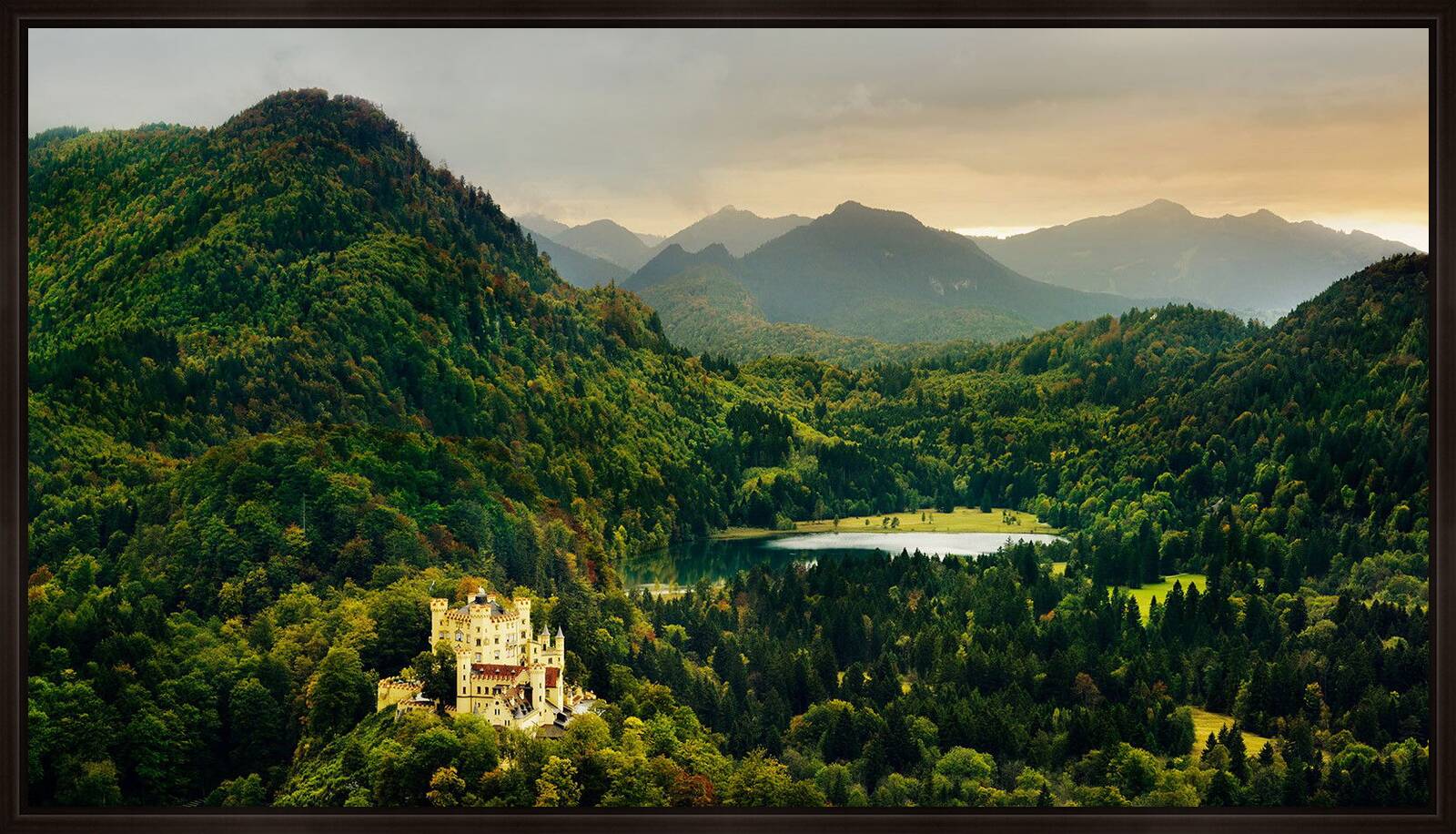 Hohenschwangau by Berthold Steinhilber - Limited Edition. Edition of: 150. Signed.