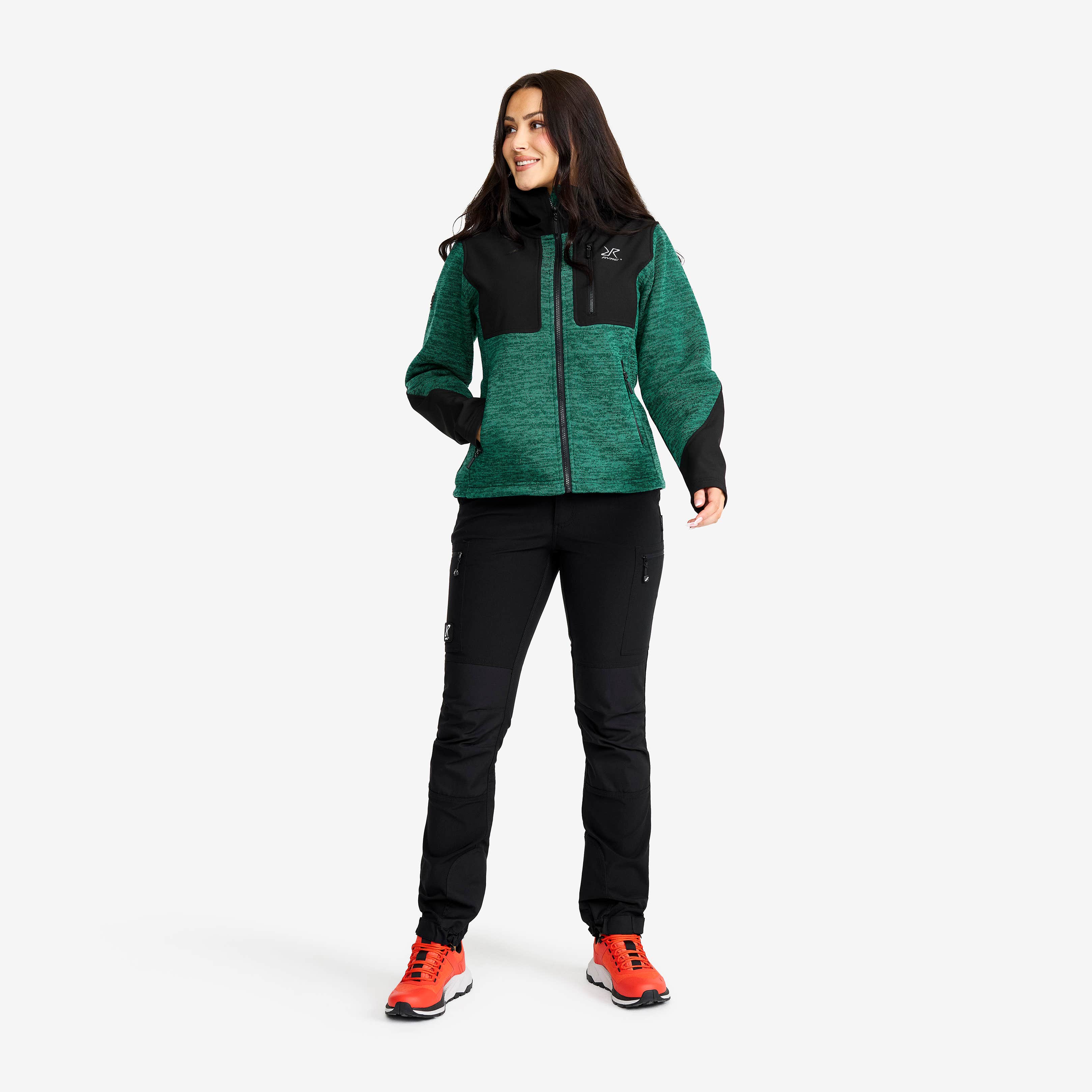 Wander Pro Wool Hoodie Dame North Sea