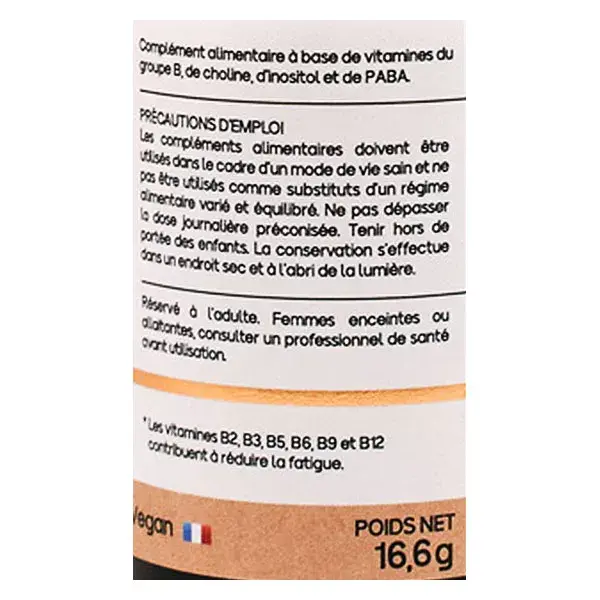 Complexo de Vitamina B Nat & Form para Fadiga - 30 cápsulas