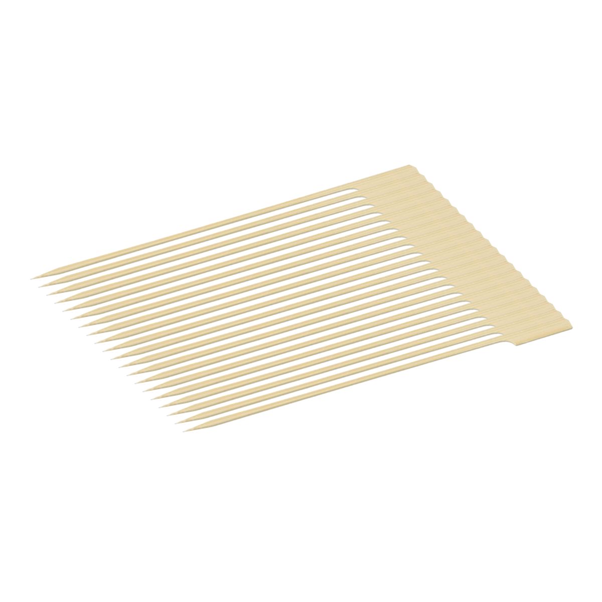 Lot de 100 pics à brochette en bois de 25 cm Wood Edition Fackelmann