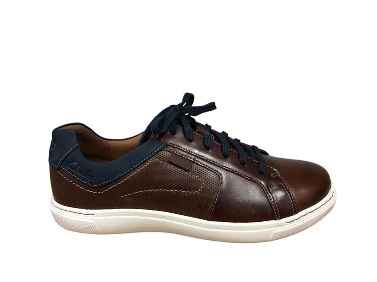 Clarks MAPSTONE LACE mahogany leather