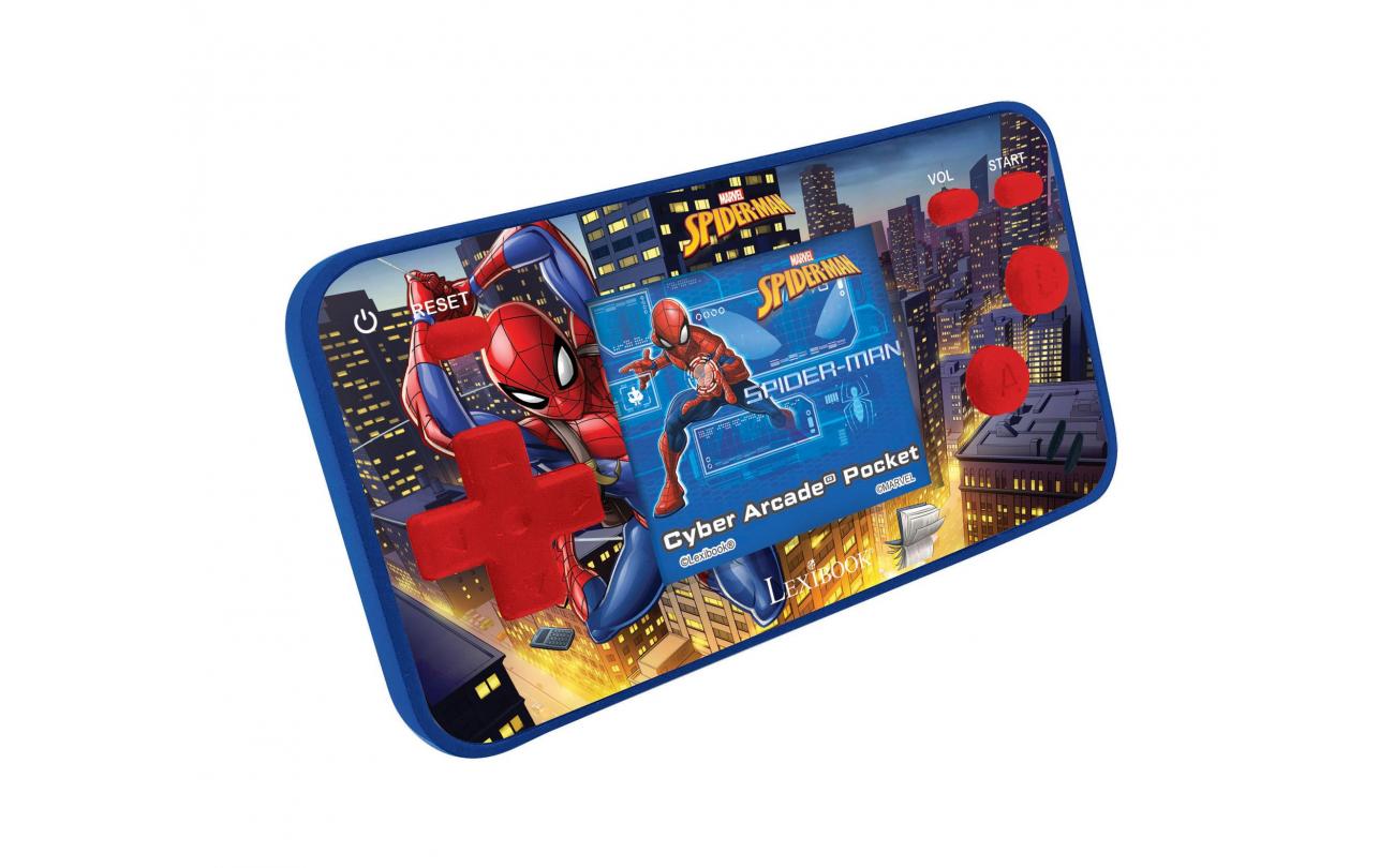 Spider-Man Cyber Arcade Mini 140+10-in-1 LCD games