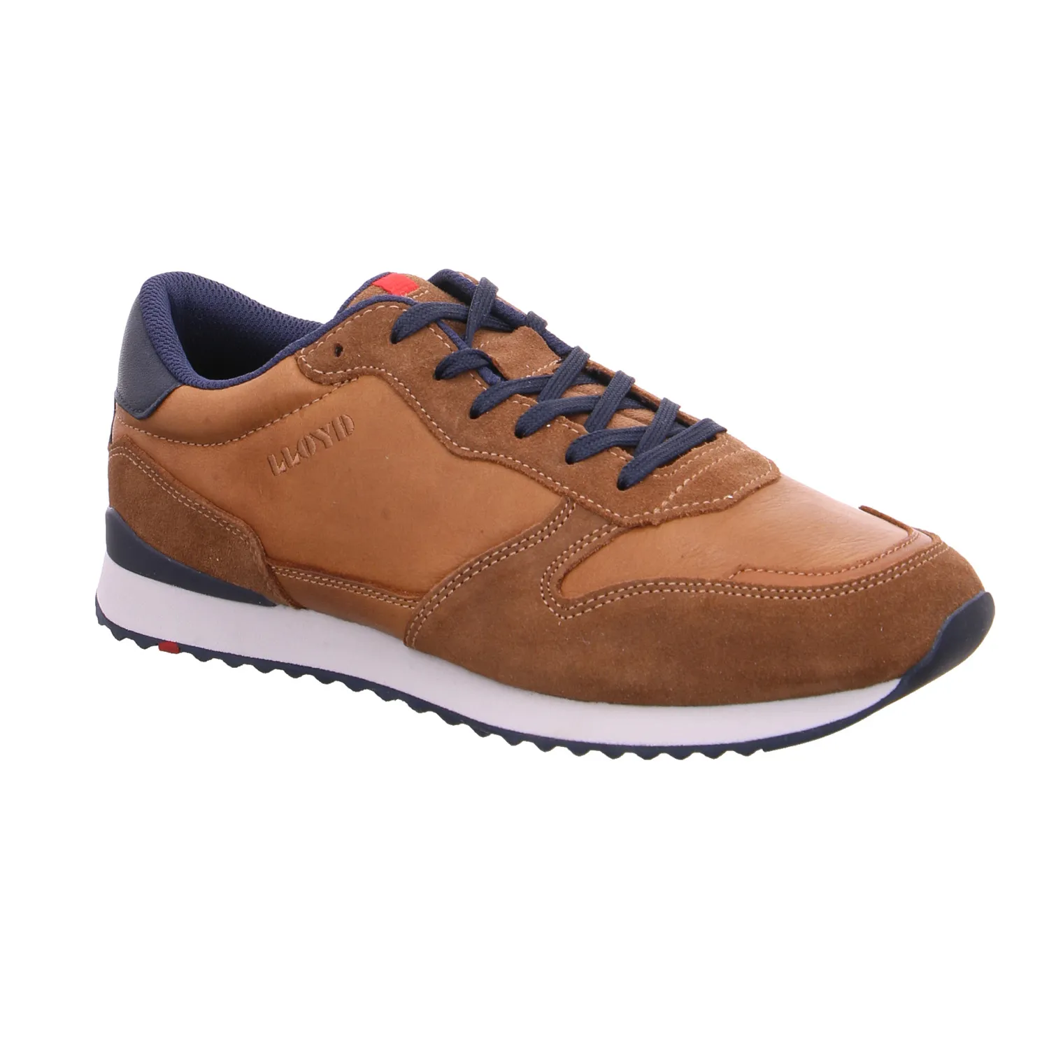 LLOYD Halbschuhe Sneaker Cognac Leder