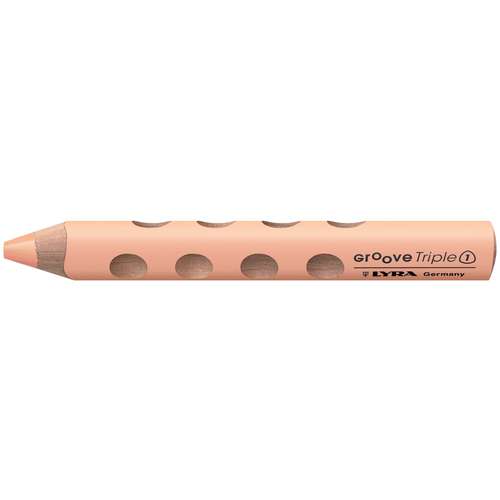 LYRA GROOVE® Triple 1 Aquarellstift, Farbstift, Wachsmalkreide