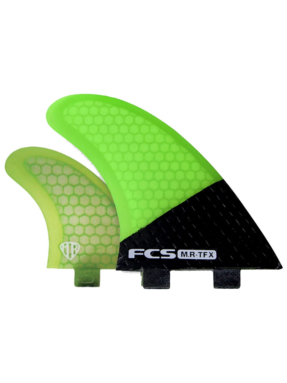 FCS Mr-Tfx Carbon/Fluro Tri Fin Set uni