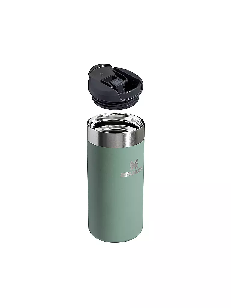 STANLEY Isolierflasche - Thermosflasche AEROLIGHT Mug 0,35l Cream Shale Metallic grün
