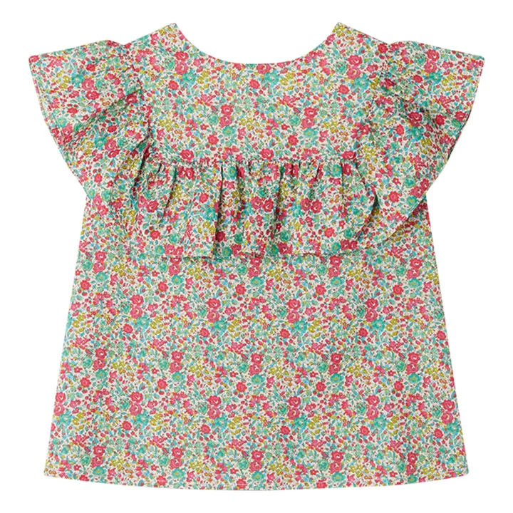Bonpoint Blouse Liberty Exclusif Bianca | Vert