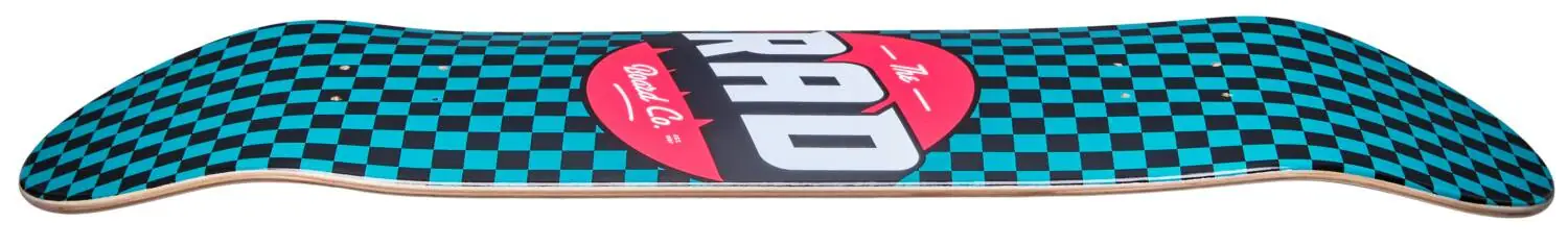 RAD Checker Skateboard Deck | SkatePro
