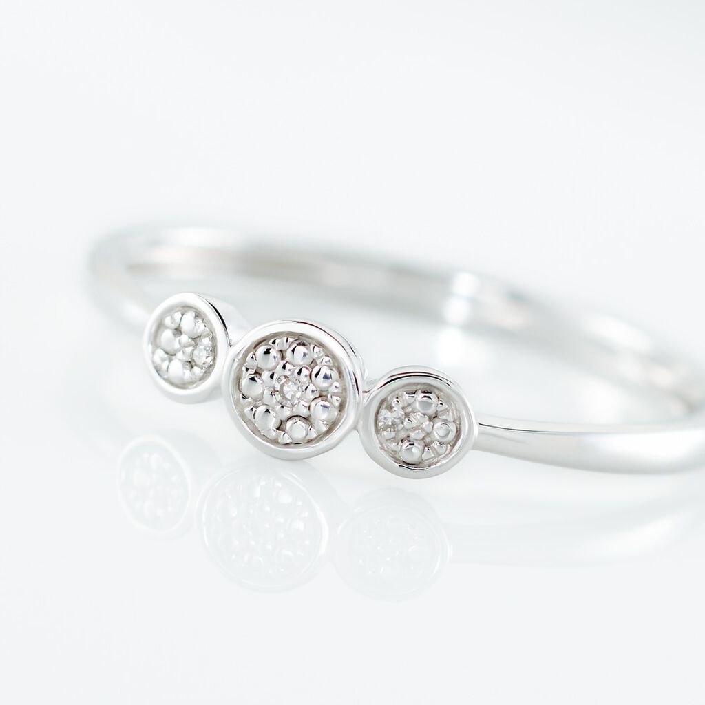 Bague Or Blanc Abital Diamants