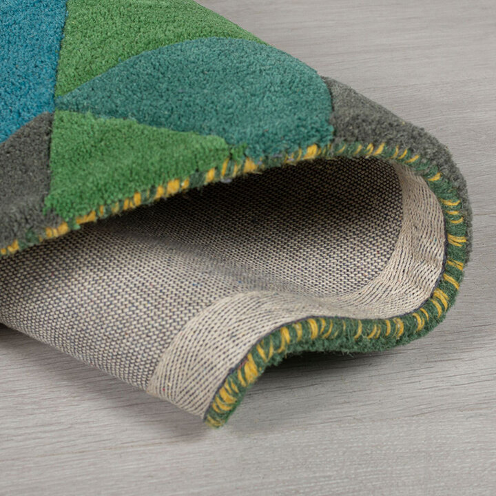 Rond Modern vloerkleed - Illo Prism Multicolor | Kleur!