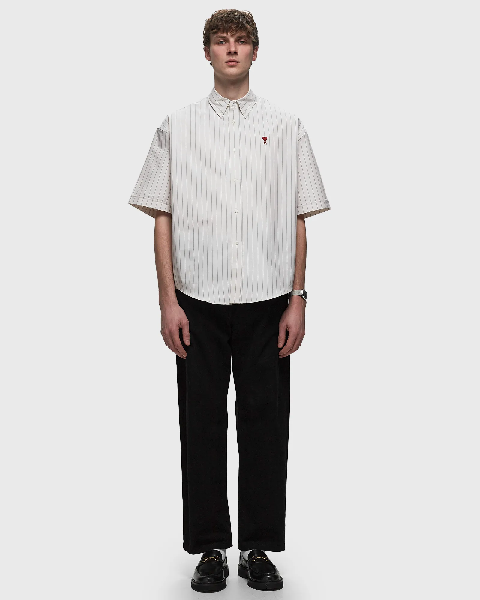 AMI Paris BOXY FIT SL SHIRT