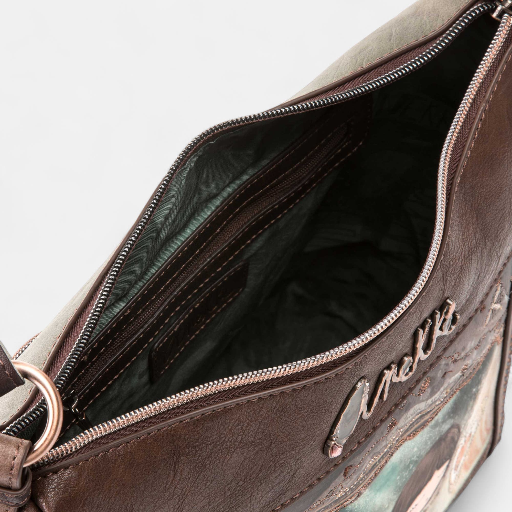 Sac bandoulière marron