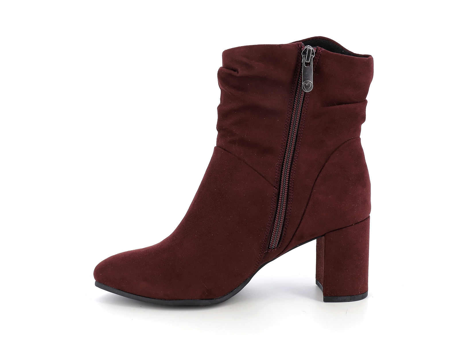 Marco tozzi-25307 Synthétique Velours Bordeaux