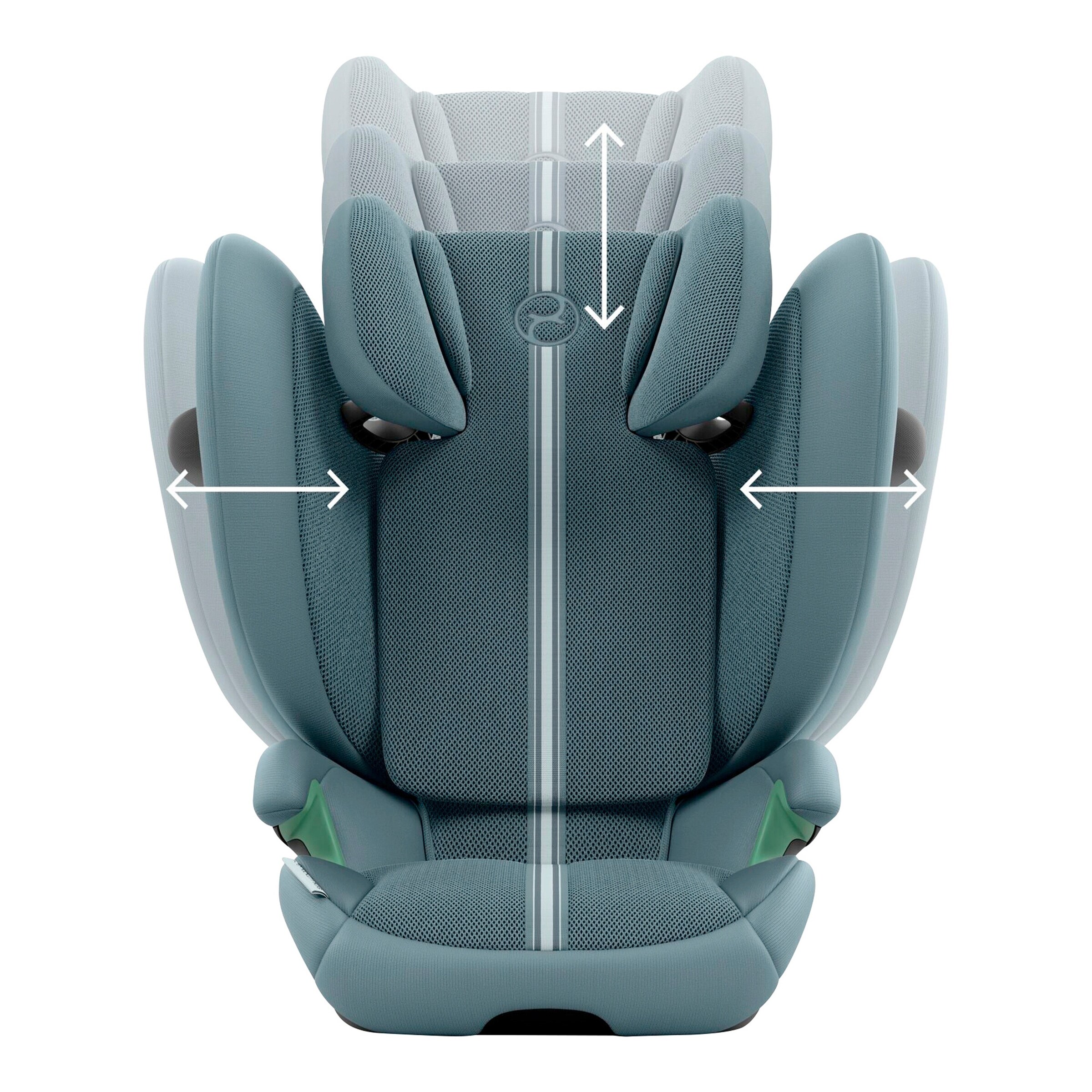 Cybex - GOLD Kindersitz SOLUTION G2 I-FIX PLUS stormy blue