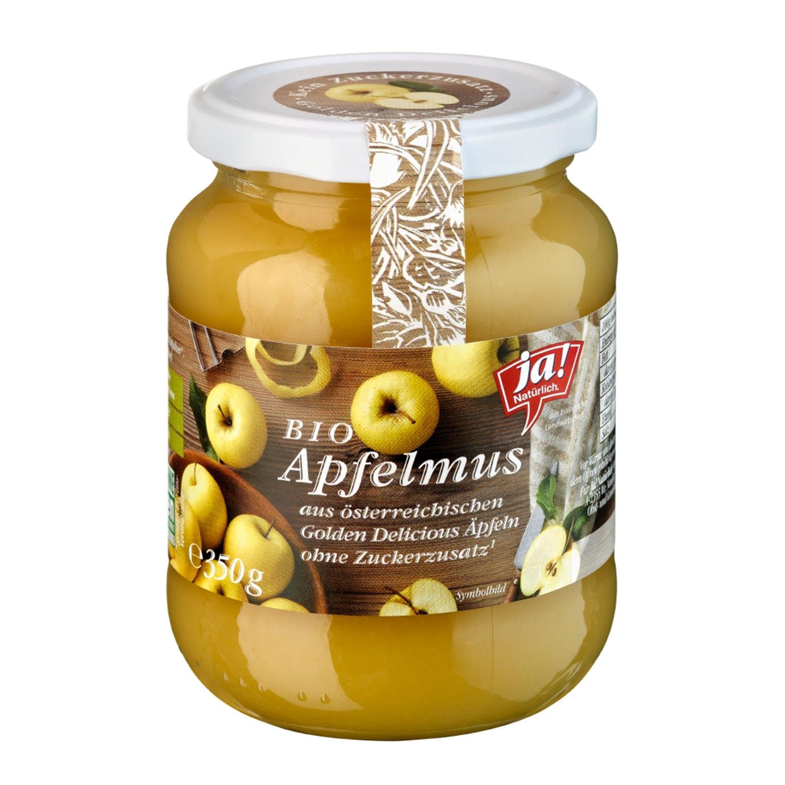 Ja! Natürlich Apfelmus Golden Delicious