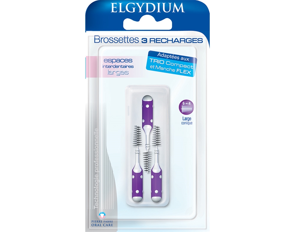 RECARGA ELGYDIUM ESCOVILHÃO CÓNICO VIOLETA 3UN