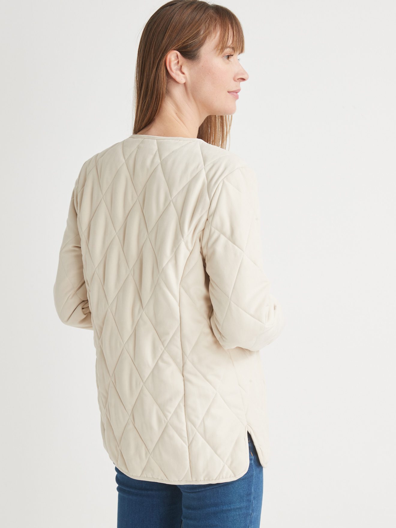Veste matelassée à pressions