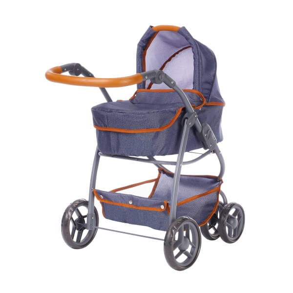 Puppenwagen Coco - dark blue