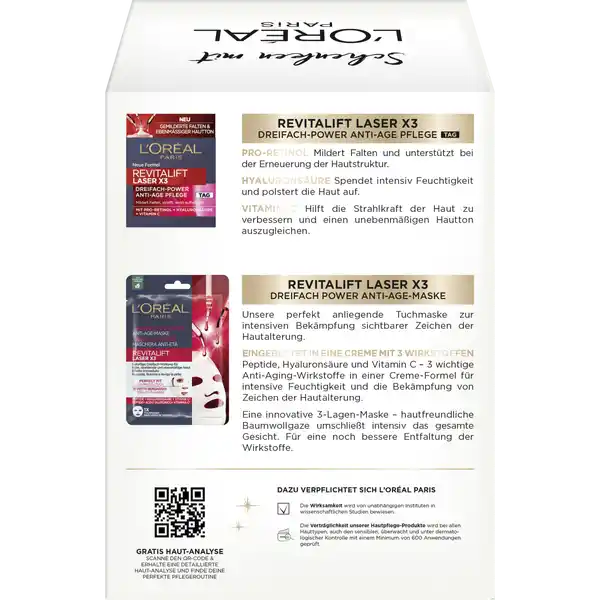 Laser X3 Anti-Age Geschenkset