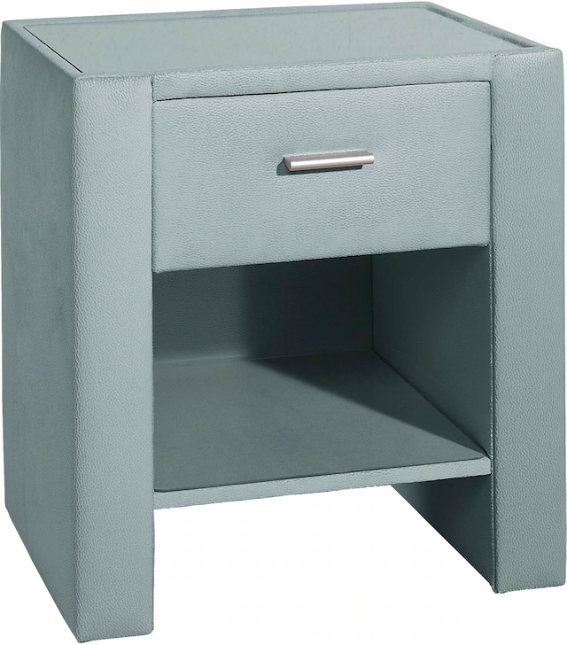 INOSIGN Nachttisch Nachtkonsole mit 1 Schubkasten und 1 Ablagefach