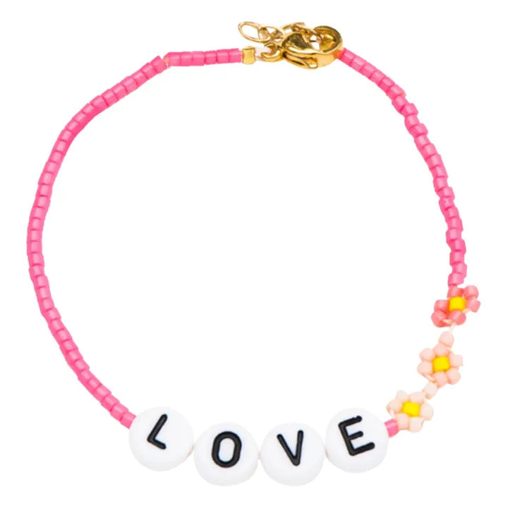 Bbuble Bracelet Rainbow Love - Collection Femme  | Rose