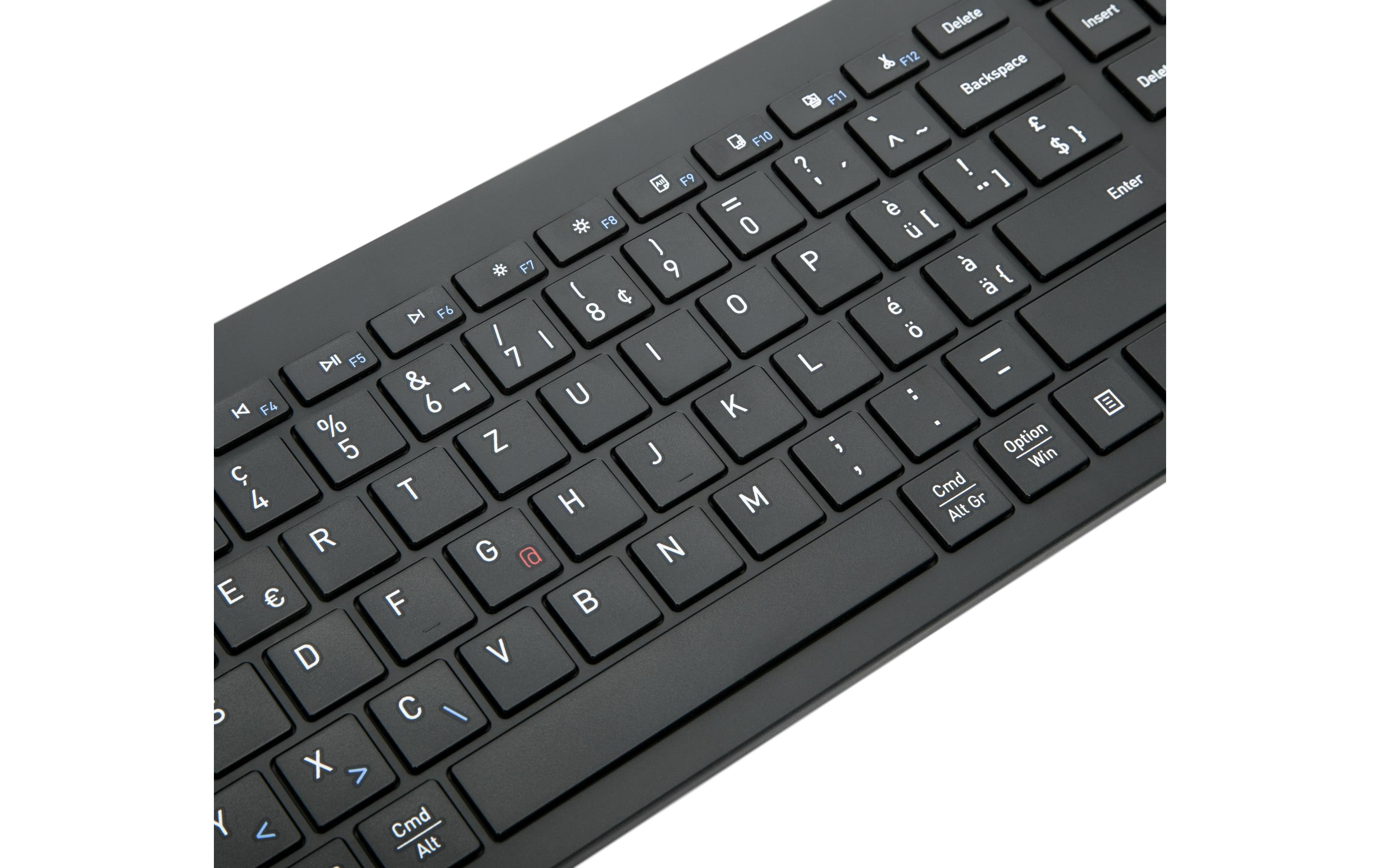 Tastatur Bluetooth AntimicrobialMulti-Device-Bluetooth-Tastatur mit antimikrobieller Beschichtung