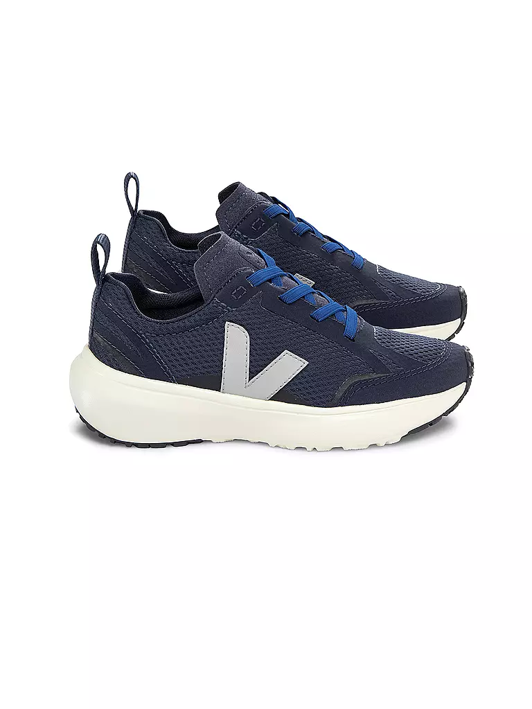 VEJA Kinder Sneaker CANARY dunkelblau