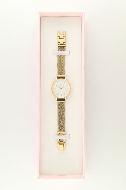 Horloge met losse schakelkettingen