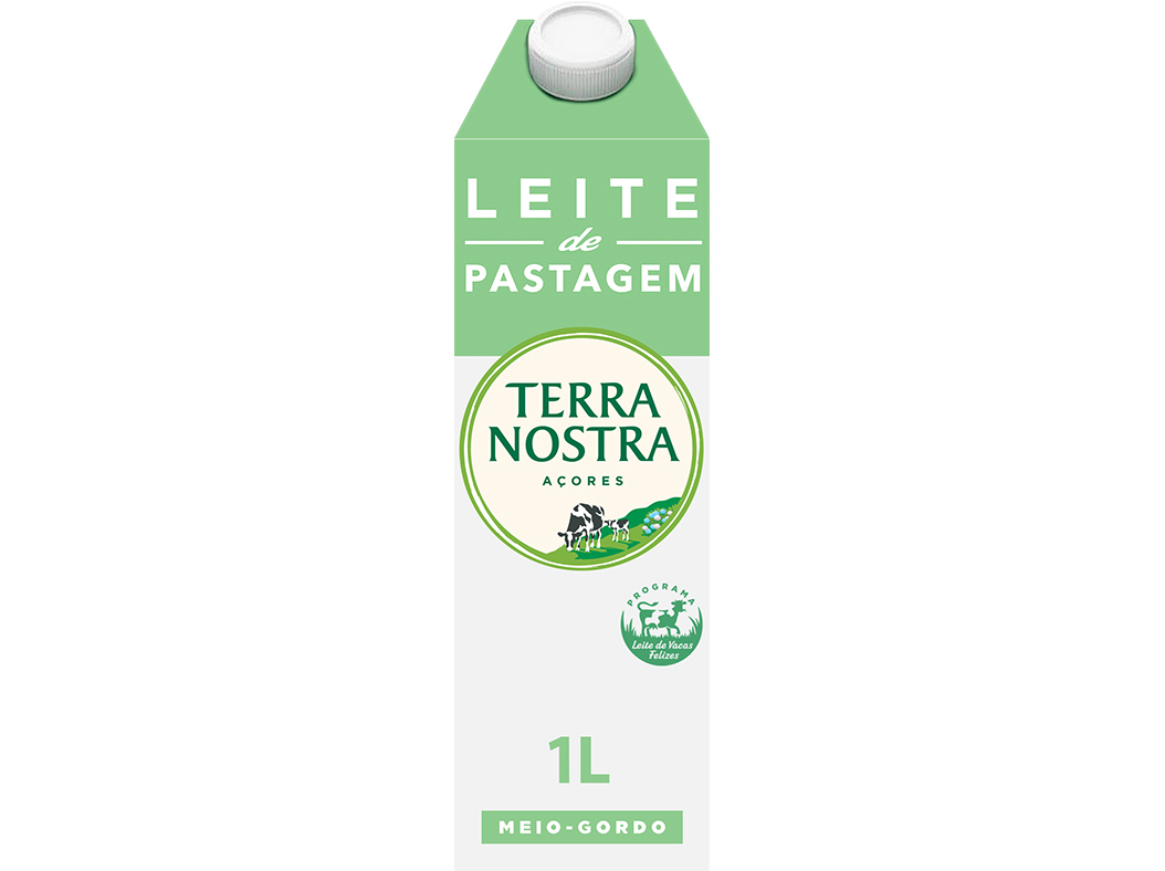 LEITE TERRA NOSTRA PASTAGEM MEIO GORDO 1L