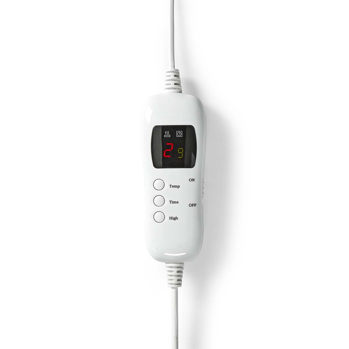 Nedis PEBL150CGY XXL elektrische deken - 200 x 180 cm