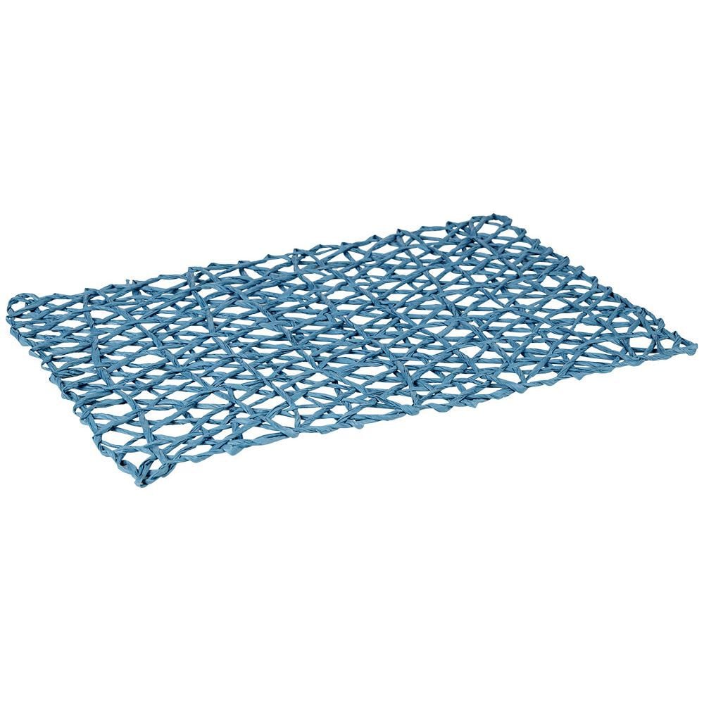 Set de table design filaire bleu 45x30 cm