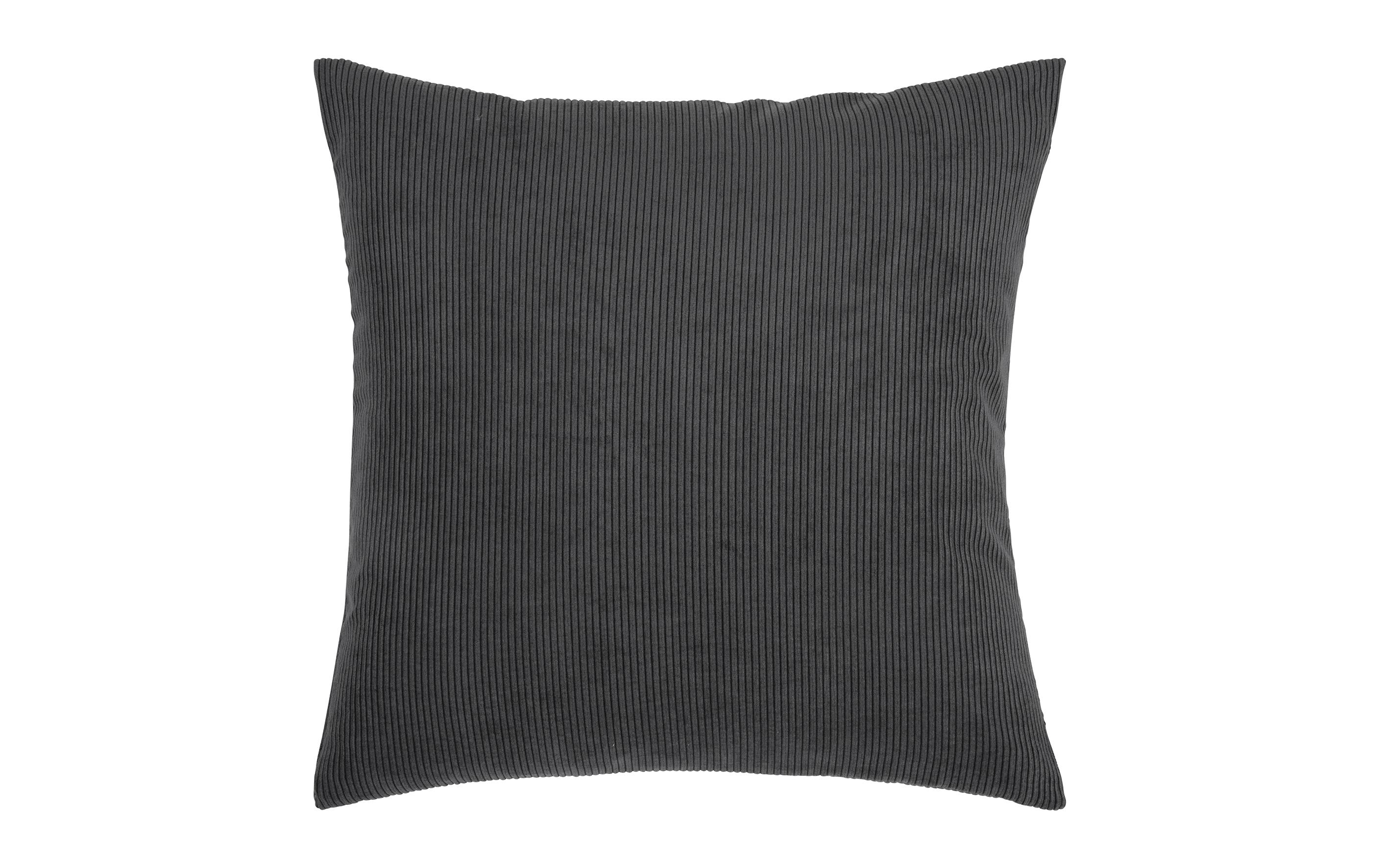 Kissenbezug Casual 40 cm x 40 cm, AnthrazitKuschelige Kissenhülle