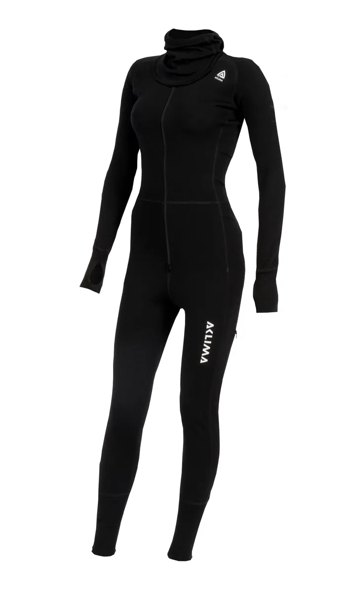 Aclima Warmwool Overall Women's Jet Black