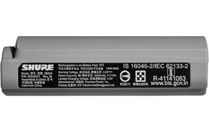 Akku SB904 für TaschensenderWiederaufladbarer Lithium-Ionen-Akku