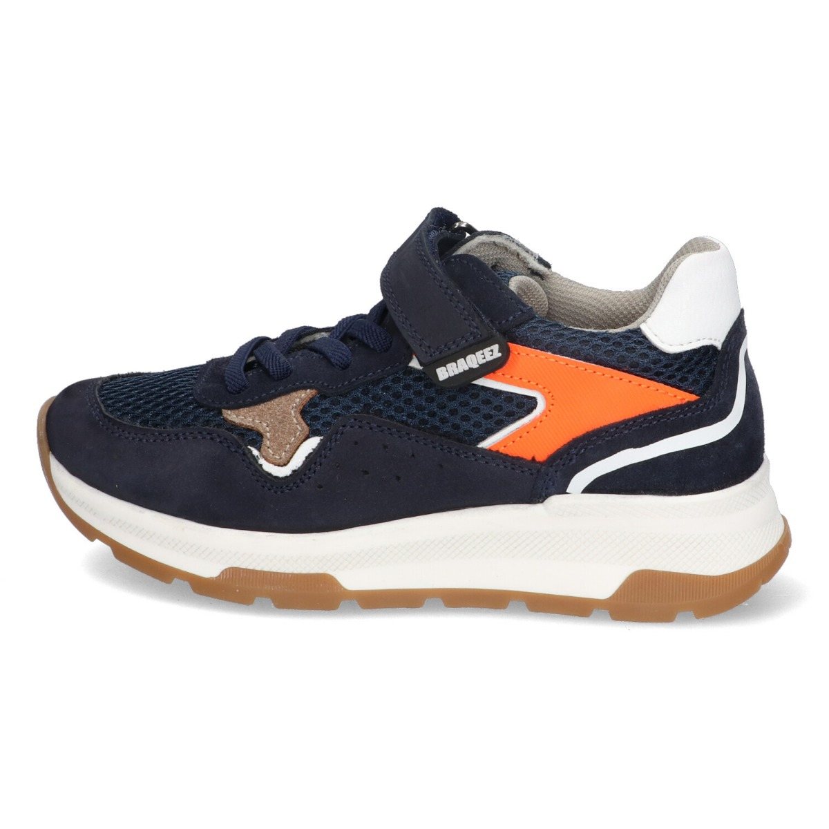 Fedde Flow - Lage Sneakers Braqeez Blauw
