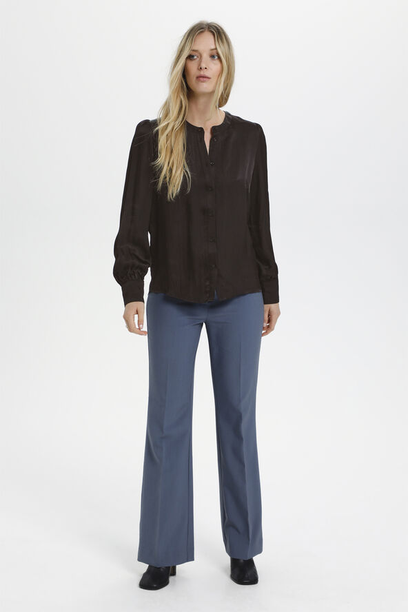 Soaked in Luxury SLFalula Shirt LS Black